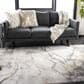 Safavieh Craft CFT877F 2"7" x 5" Grey and Gold Area Rug, , large
