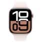 Apple Watch Series 10 GPS 42mm Rose Gold Aluminum Case with Light Blush Sport Band - S/M, , large