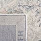 Safavieh Micro-Loop Damask 2"3" x 11" Charcoal and Ivory Runner, , large