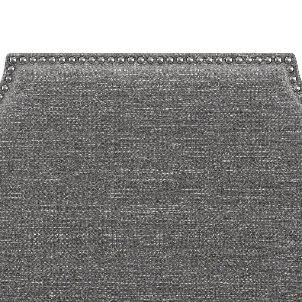 The Monday Company Twin Upholstered Headboard in Gray, , large