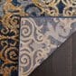 Safavieh Evoke EVK230S-3 3" x 5" Blue/Orange Area Rug, , large
