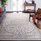 Safavieh Oregon 8" x 10" Grey and Blue Area Rug, , large