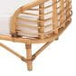 Baxton Studio Malino Rattan Pet Bed with Cushion in Natural Brown, , large