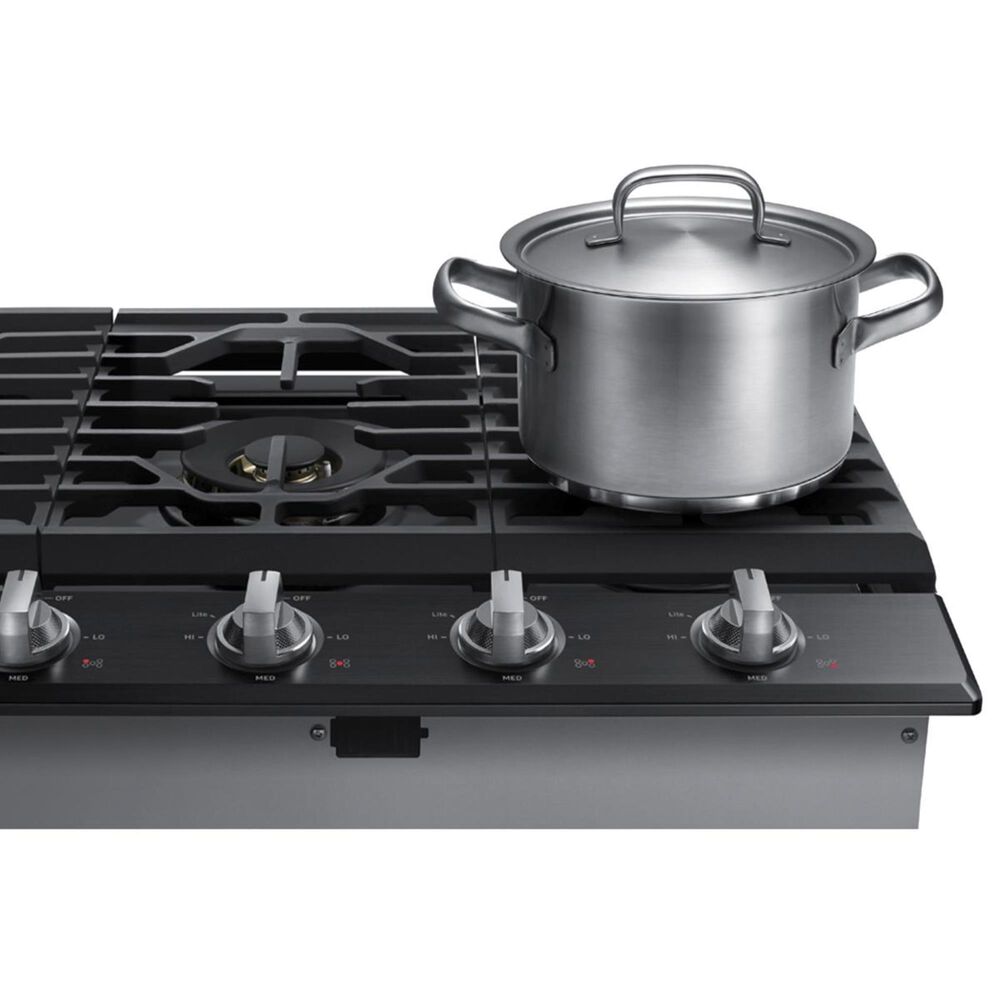 Samsung 30&quot; Gas Cooktop in Black Stainless Steel, , large