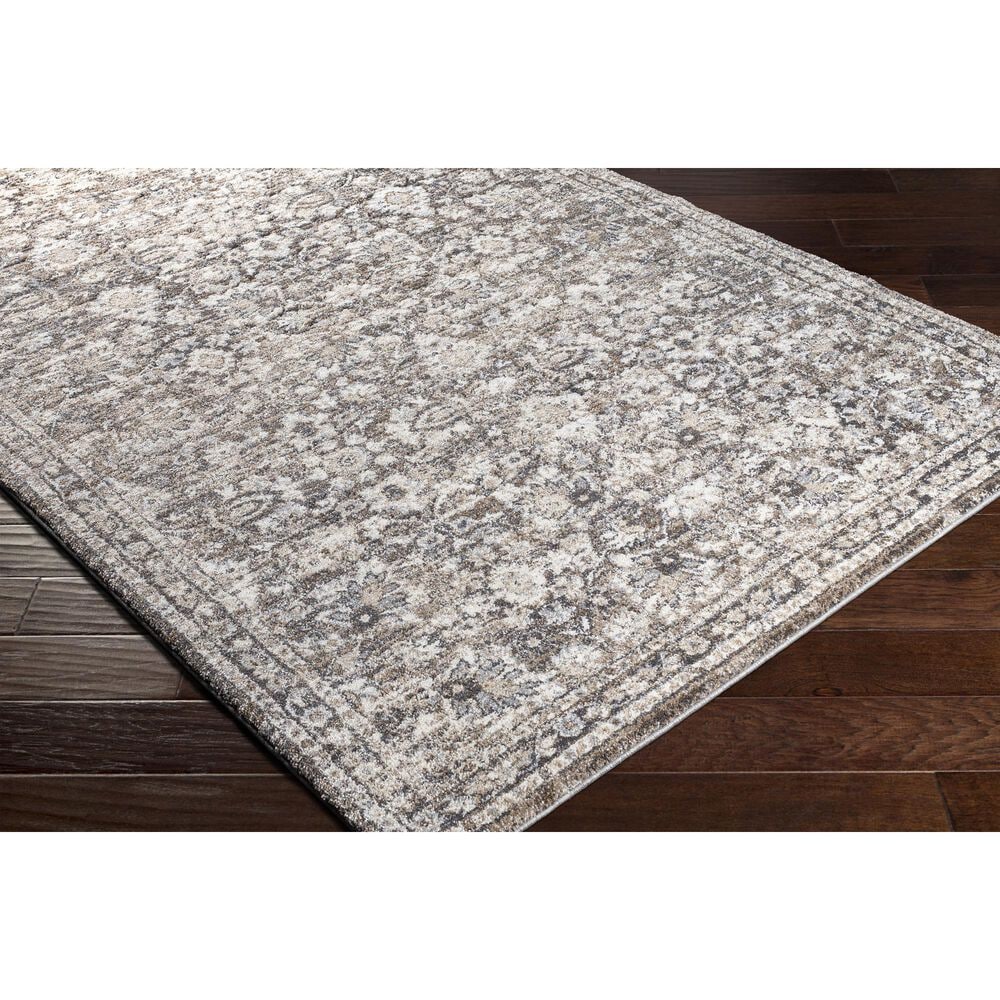 Surya Tuscany 4&#39;3&quot; x 5&#39;7&quot; Brown, Camel and Gray Area Rug, , large