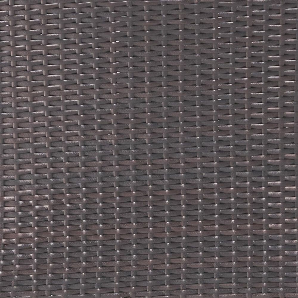 Hearth and Haven Modern Outdoor Swivel Bar Stool in Brown, , large