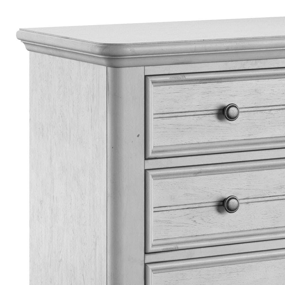 Emerald Home Furnishings New Haven 7-Drawer Chest in Oyster Shell, , large