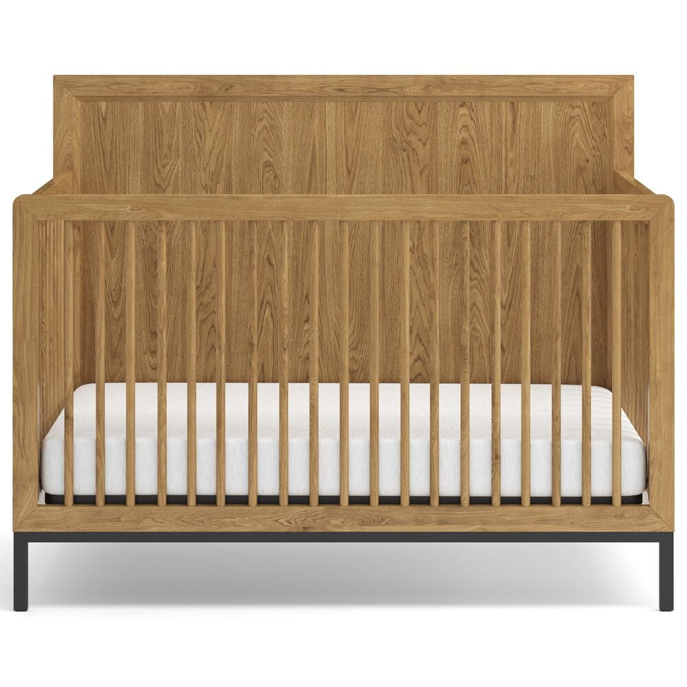 Eastern Shore Newport 4-In-1 Convertible Crib in Natural Oak, , large