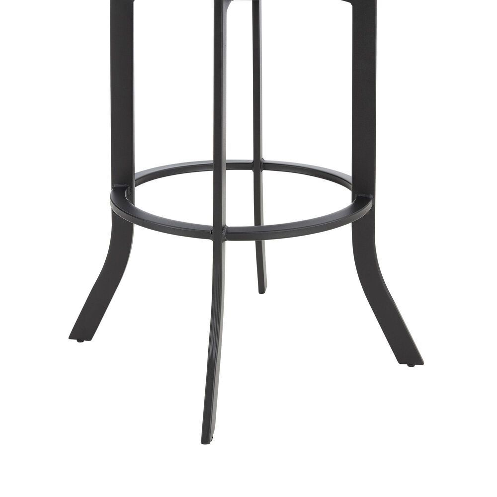 Blue River Pharaoh 26&quot; Swivel Counter Stool in Black, , large