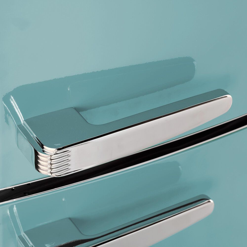 Unique Appliances Classic Retro 17 Cu. Ft Bottom Mount Refrigerator in Ocean Mist Turquoise, , large