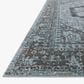 Loloi II Odette 2"3" x 3"10" Sky and Charcoal Area Rug, , large