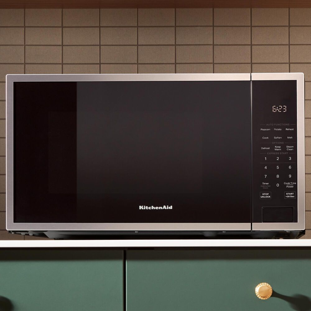 KitchenAid 2.2 Cu. Ft. Countertop Microwave in Stainless Steel, , large