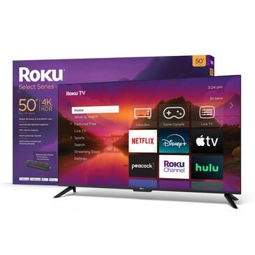 Roku 50" Class Select Series 4K in Black - Smart TV, , large