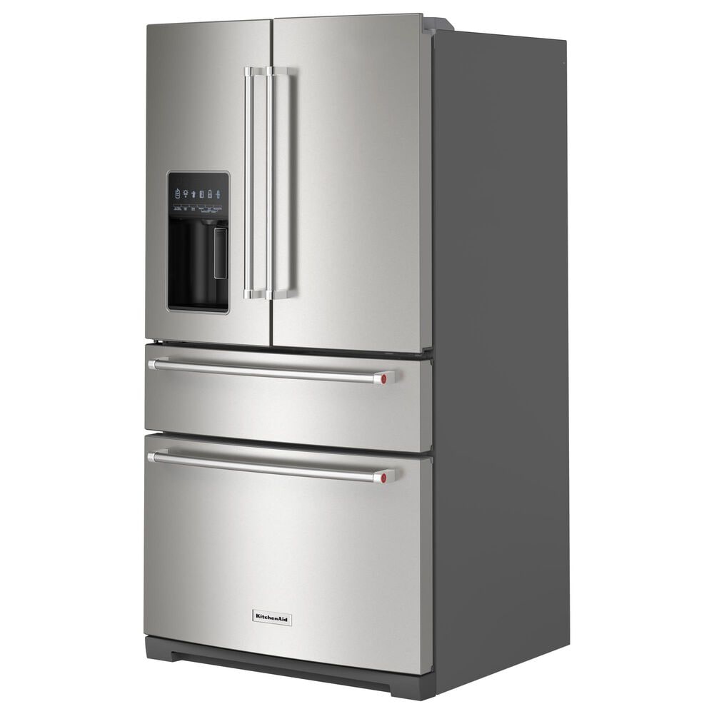KitchenAid 26.2 Cu. Ft. French Door Refrigerator with Platinum Interior in PrintShield Stainless Steel, , large