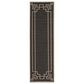 Surya Alfresco 2"5" x 7"10" Black, Brown and Beige Indoor/Outdoor Runner, , large