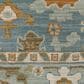 Oriental Weavers Maeve MAE02 Blue and Rust 3"3" x 5" Area Rug, , large