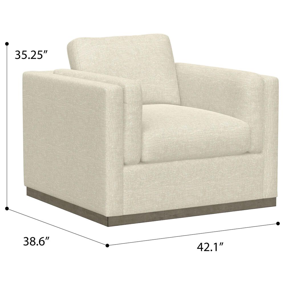 Emerald Home Furnishings Cecily Chair in Cream, , large