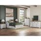 Ashley Savonport Queen Storage Panel Bed in White and Brown, , large