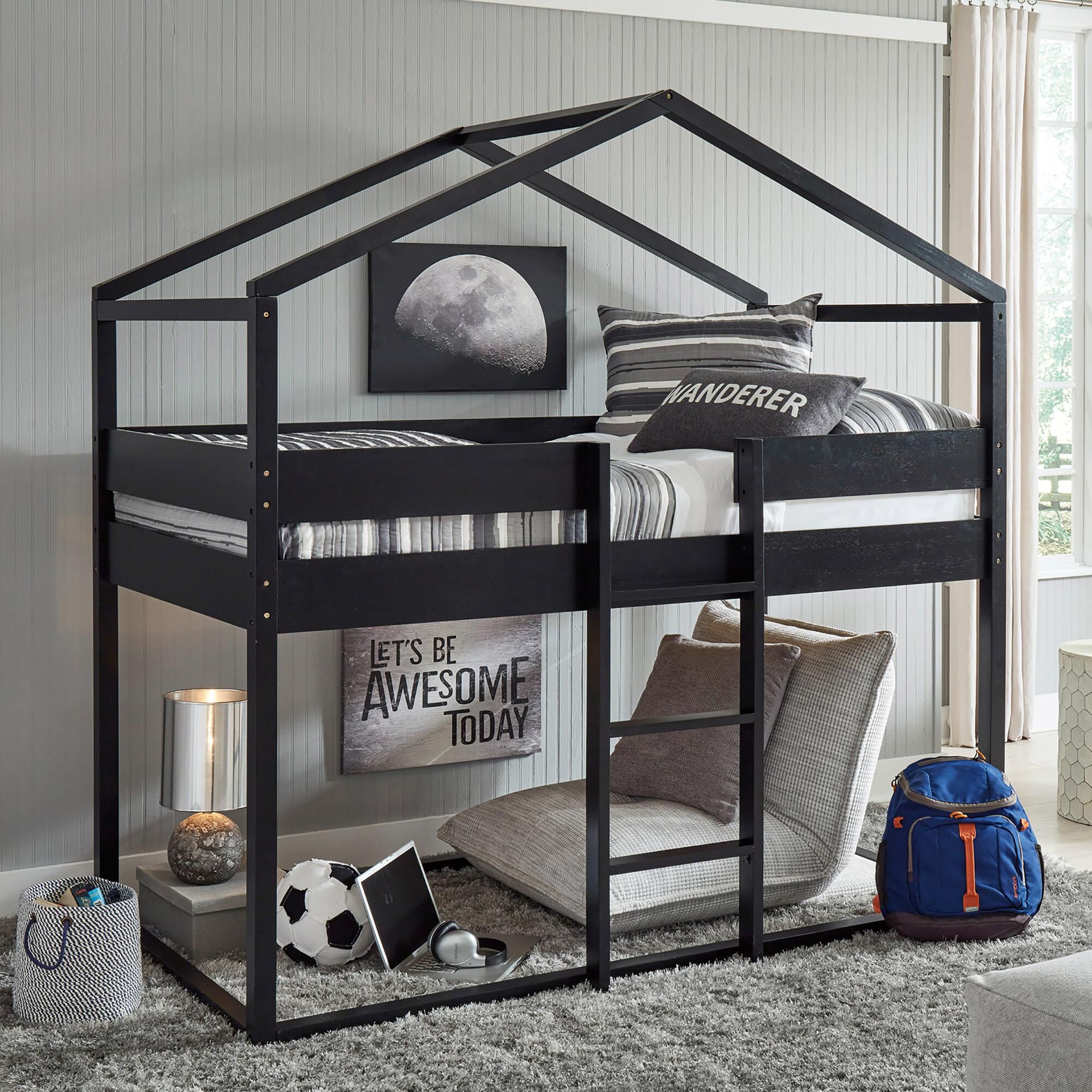 ashley twin loft bed