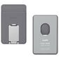 LAUT Flexi Prop MagSafe Card Holder with Stand for iPhone in Grey, , large