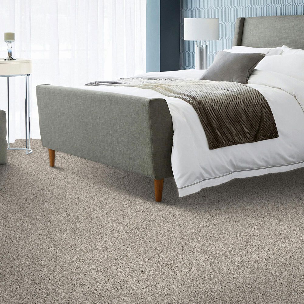 Karastan Classic Comfort Carpet in Cool Linen, , large