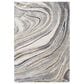Surya Tuscany TUS-2315 12" x 15" Cream, Khaki, Gray, Charcoal and Blue Area Rug, , large