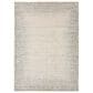 Karastan Solitude Mandawa 5" x 7"10" Cream Dark Grey Area Rug, , large