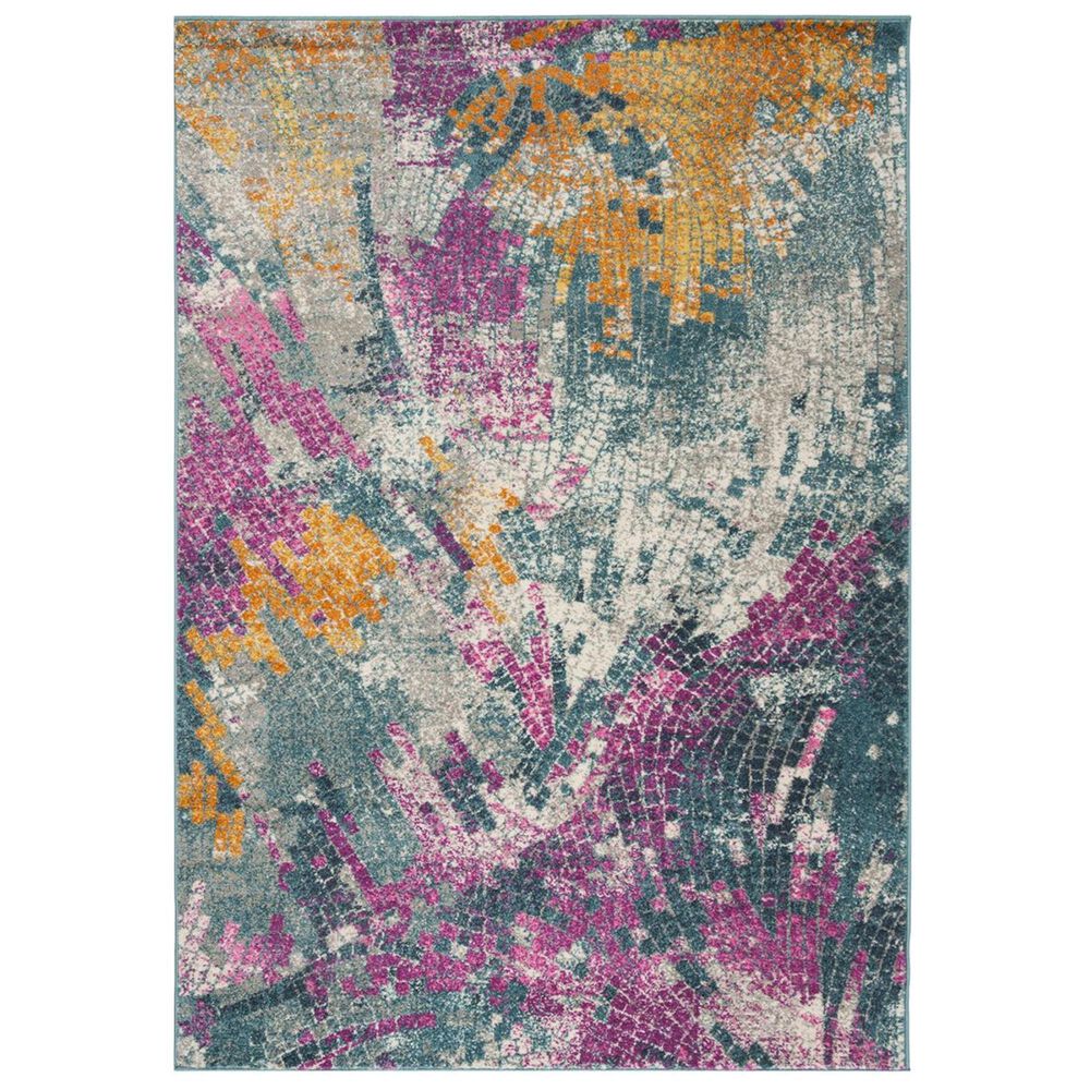 Safavieh Madison MAD201M 3&#39; x 5&#39; Multicolor Area Rug, , large