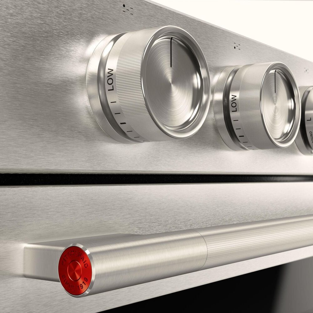 KitchenAid 5 Cu. Ft. Smart Slide-in Gas Range in Fingerprint Resistant Stainless Steel, , large