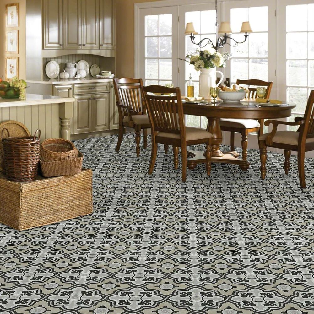 Shaw Revival Aurora Pearl 8&quot; x 8&quot; Porcelain Tile, , large