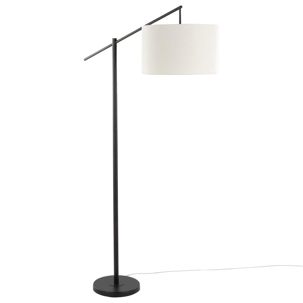 LumiSource Casper Floor Lamp in Matte Black, , large