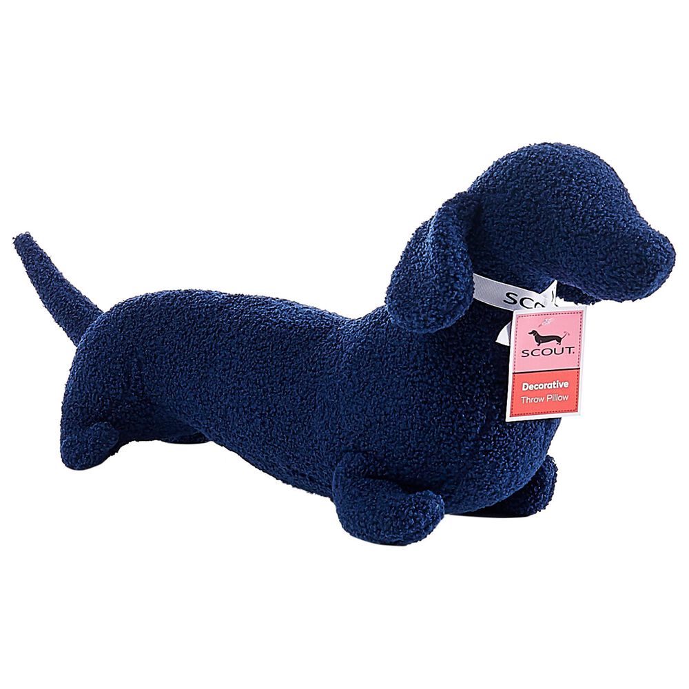 Pem America Scout 10" x 26" Dog Signature Pillow in Navy, , large