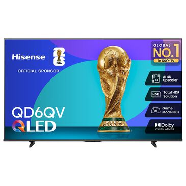 Hisense 50" Class QD6 Series QLED 4K UHD in Black - Smart Vidaa TV, , large