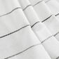 Triangle Home Fashions Ombre Stripe Full/Queen Blanket in Gray and White, , large