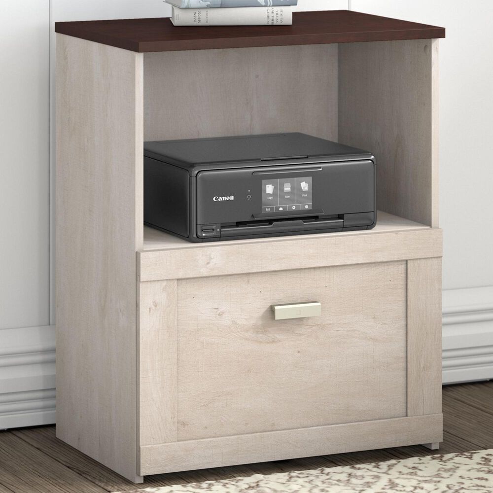 Bush Townhill Lateral File in Washed Gray Nebraska Furniture Mart