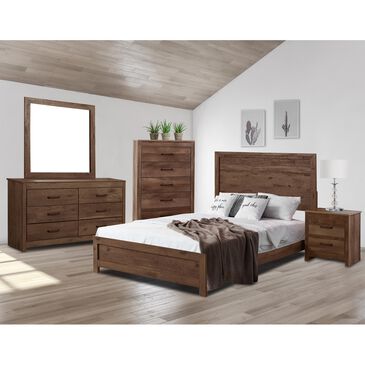 Seven Stars Gilliam 5 Piece Twin Bedroom Set in Cheyenne, , large