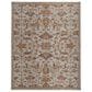Feizy Fallon Gray and Multicolor 4" x 6" Area Rug, , large