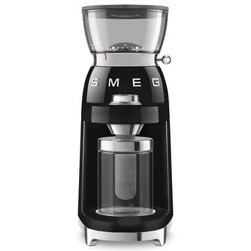 SMEG Conical Burr Coffee Grinder in Black, , large