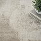 Nourison Harmony 9"9" x 13"9" Silver and Grey Area Rug, , large