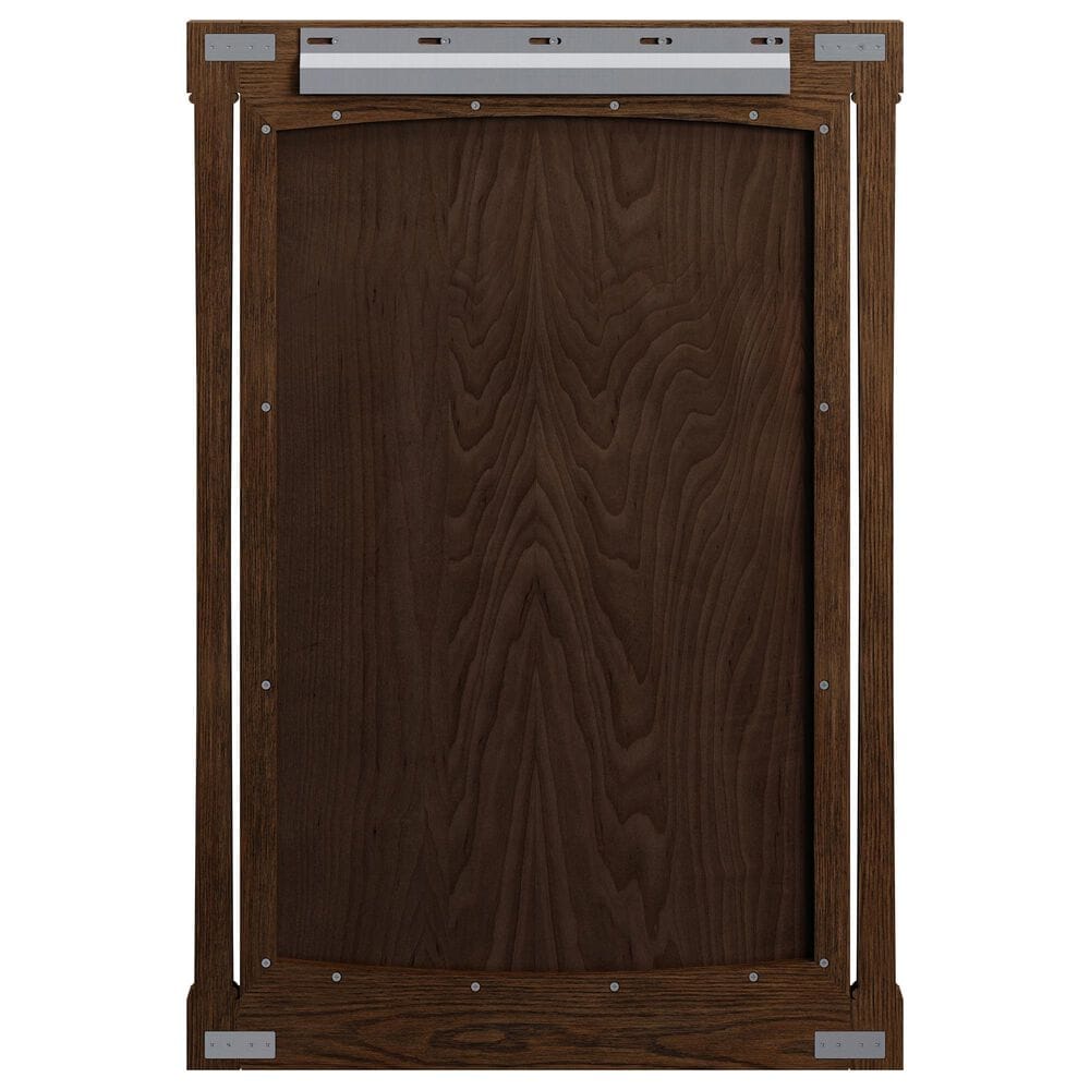 James Martin Kinnsden 26" Rectangular Mirror in Sable Oak, , large