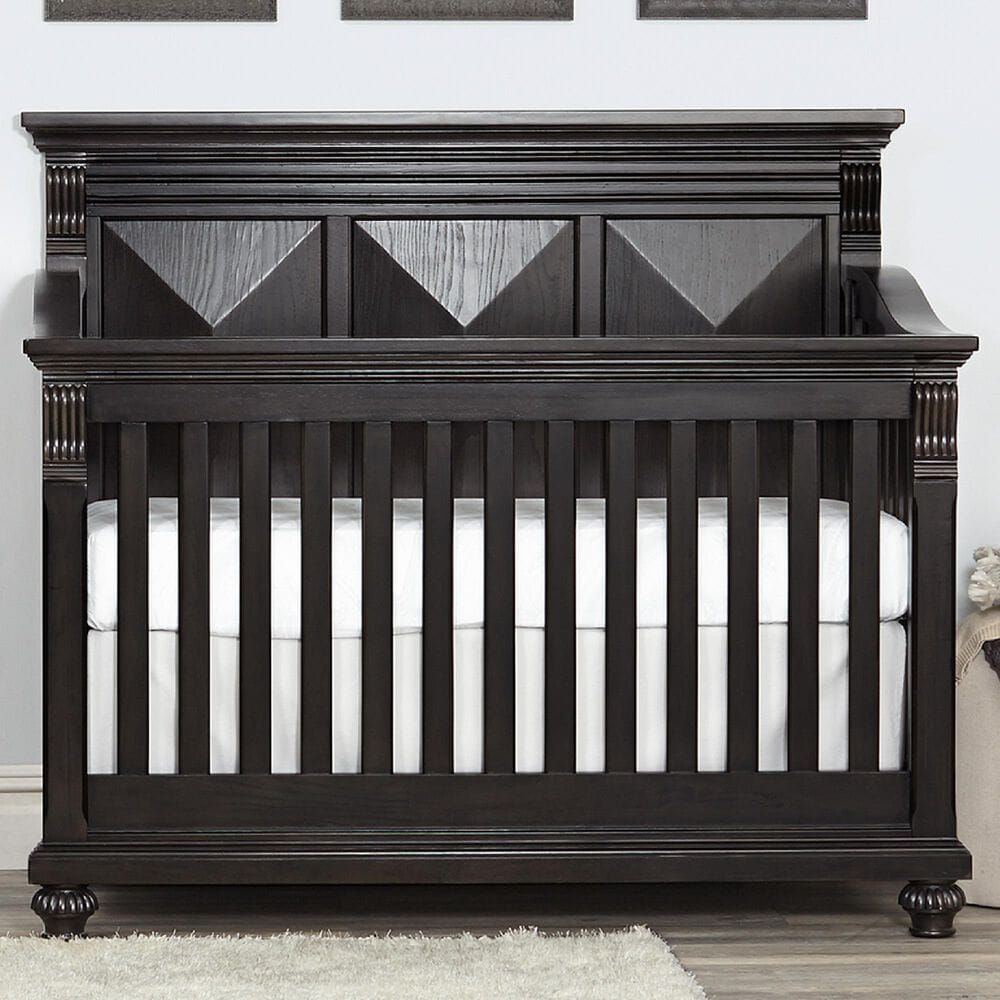 Kingsley Baby Sedona 4-In-1 Lifetime Convertible Crib in Bitter Sweet, , large