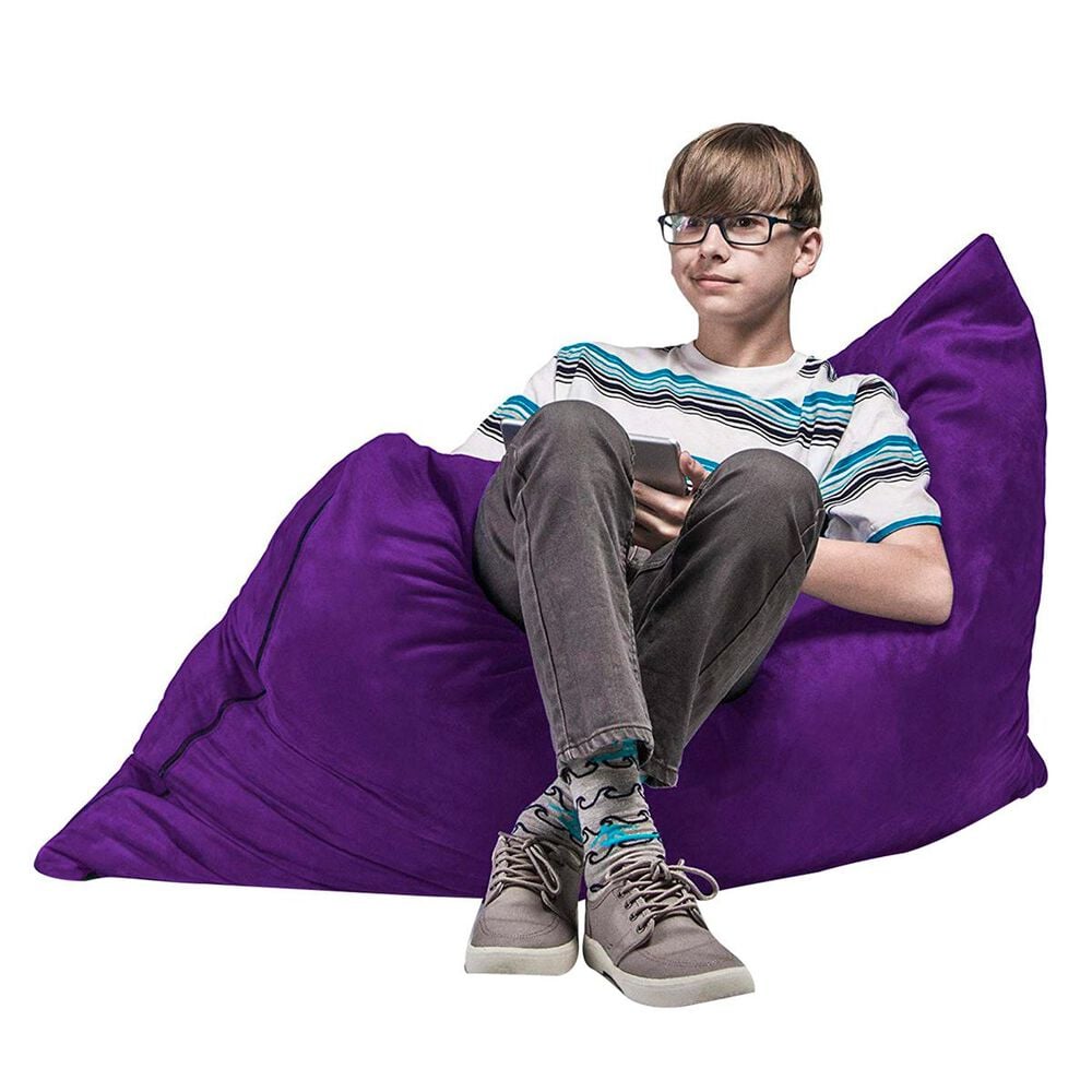 Jaxx 3.5&#39; Pillow Kids Bean Bag in Grape, , large
