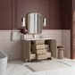 James Martin Vanities Gracyn 48" Single Bathroom Vanity in Coastal Driftwood with 3 cm White Zeus Quartz Top and Rectangular Sink, , large