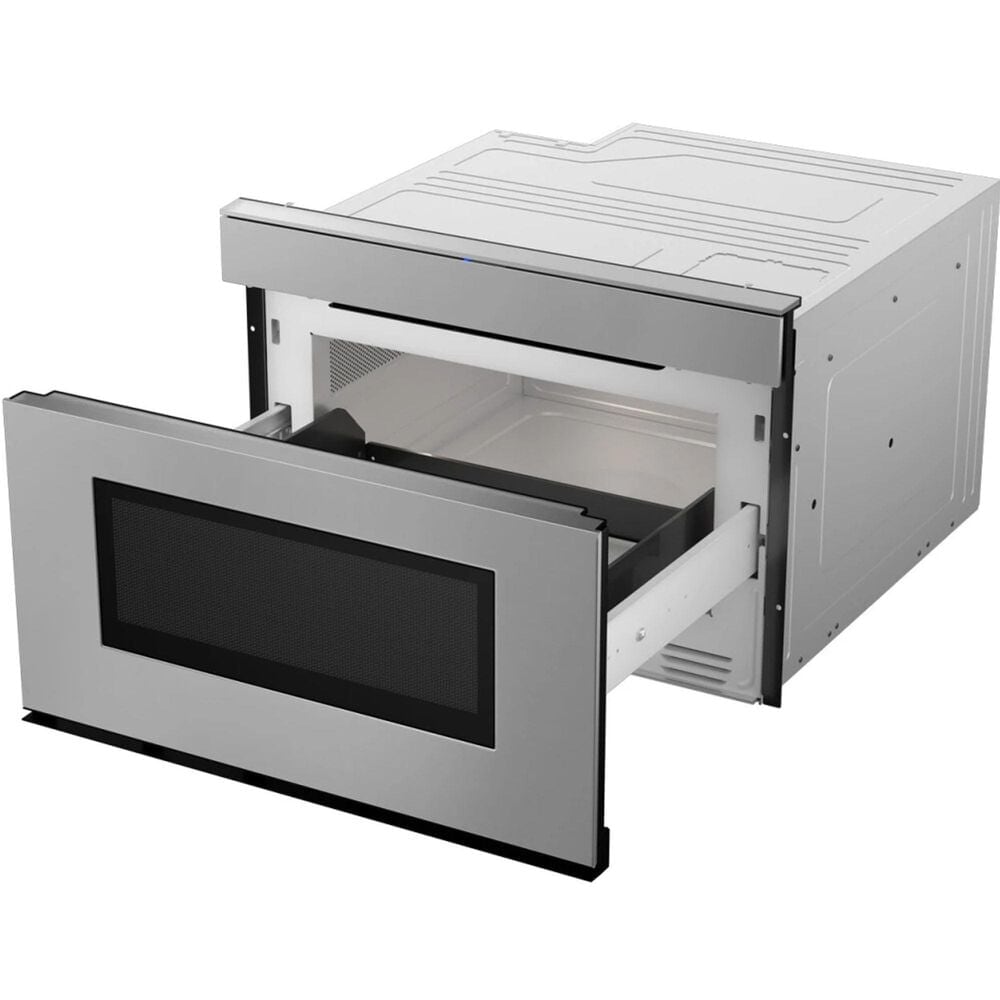 Sharp 24&quot; Microwave Drawer in Stainless Steel, , large