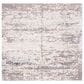 Safavieh Aston ASN799 6"7" Square Ivory and Grey Area Rug, , large