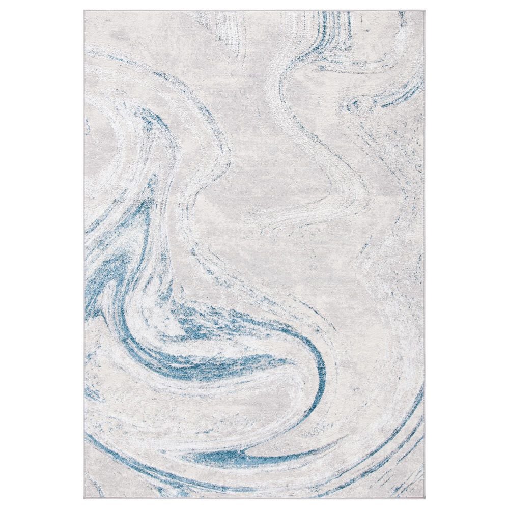 Safavieh Orchard 4"5" x 6"5" Grey and Blue Area Rug, , large