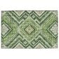 Dalyn Rug Company Portico PO5 Green 1"8" x 2"6" Area Rug, , large