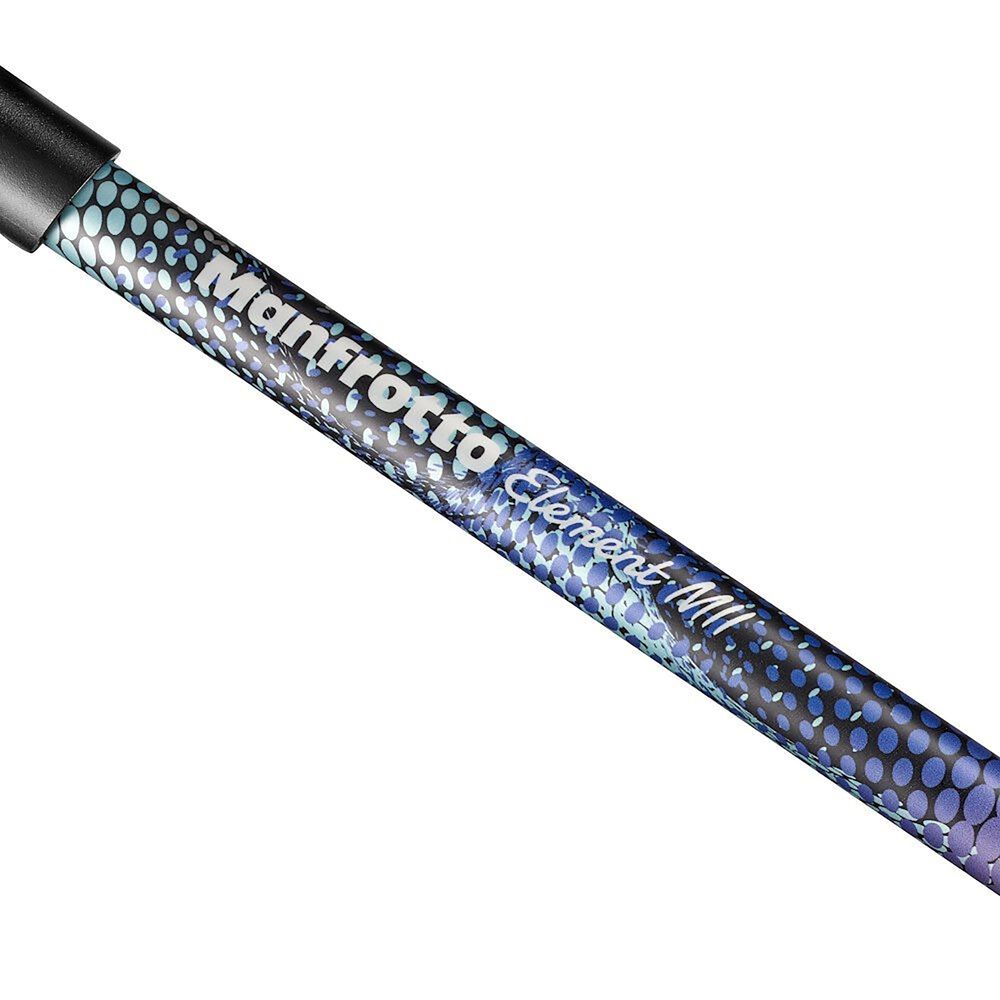 Manfrotto Element MII Aluminum Tripod in Black and Blue, , large