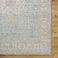 Surya Once Upon a Time Light Gray, Tan, Pale Blue, Gray, Denim and Medium Gray 9"10" x 12"6" Area Rug, , large