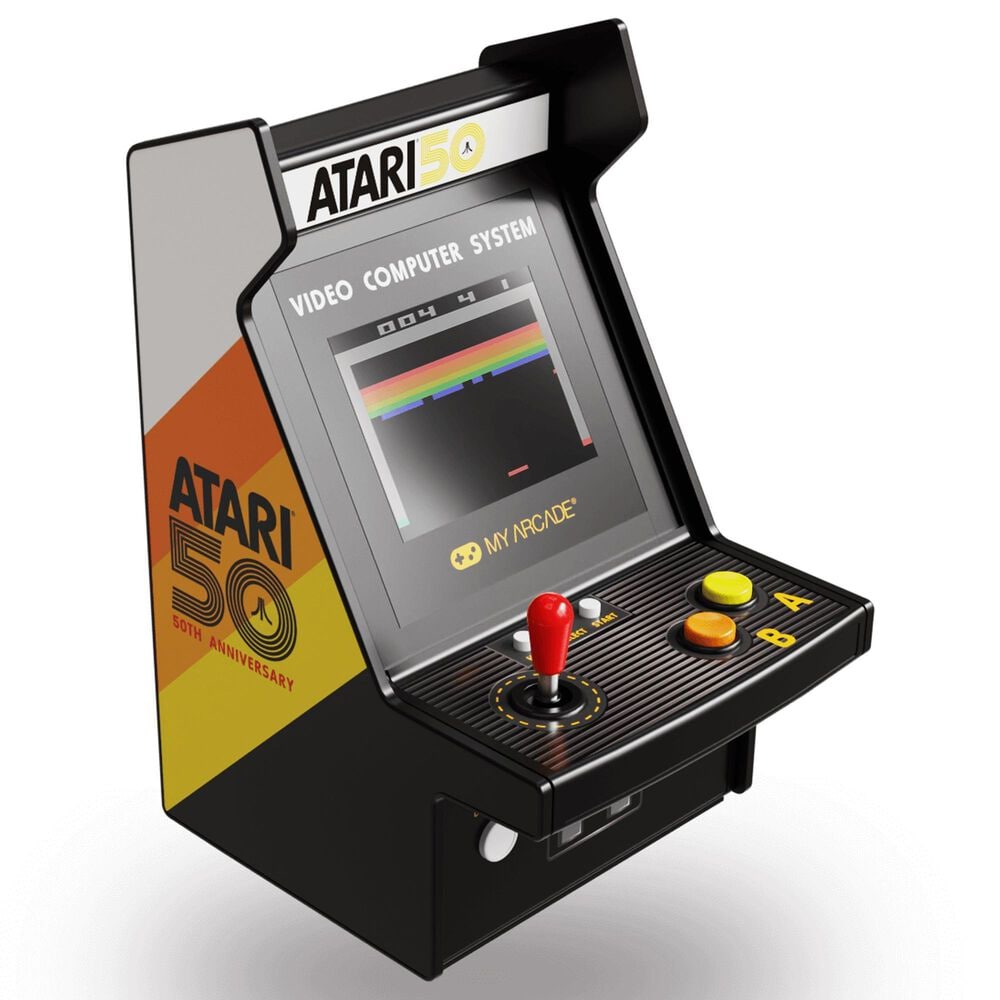 My Arcade Atari Micro Player Pro Portable Retro Arcade in Multicolor, , large